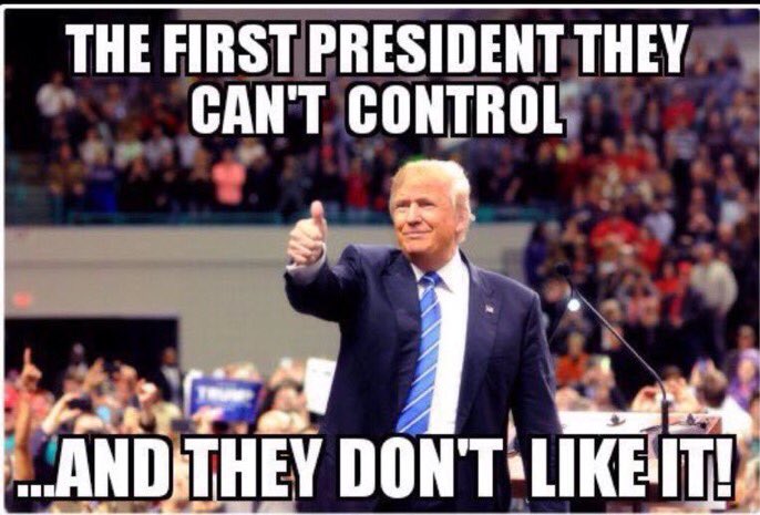 andersonDrLJA's tweet photo. The First President THEY (#Liberals, #RINOs #MainStreamRepublicans, #Socialists, etc) CAN'T CONTROL.......AND THEY DON'T LIKE IT!!!
#StopLiberals
#StopDemocrats
#StopRINOS
#StopHillary
#StopObama https://t.co/SI1GvGKy6q