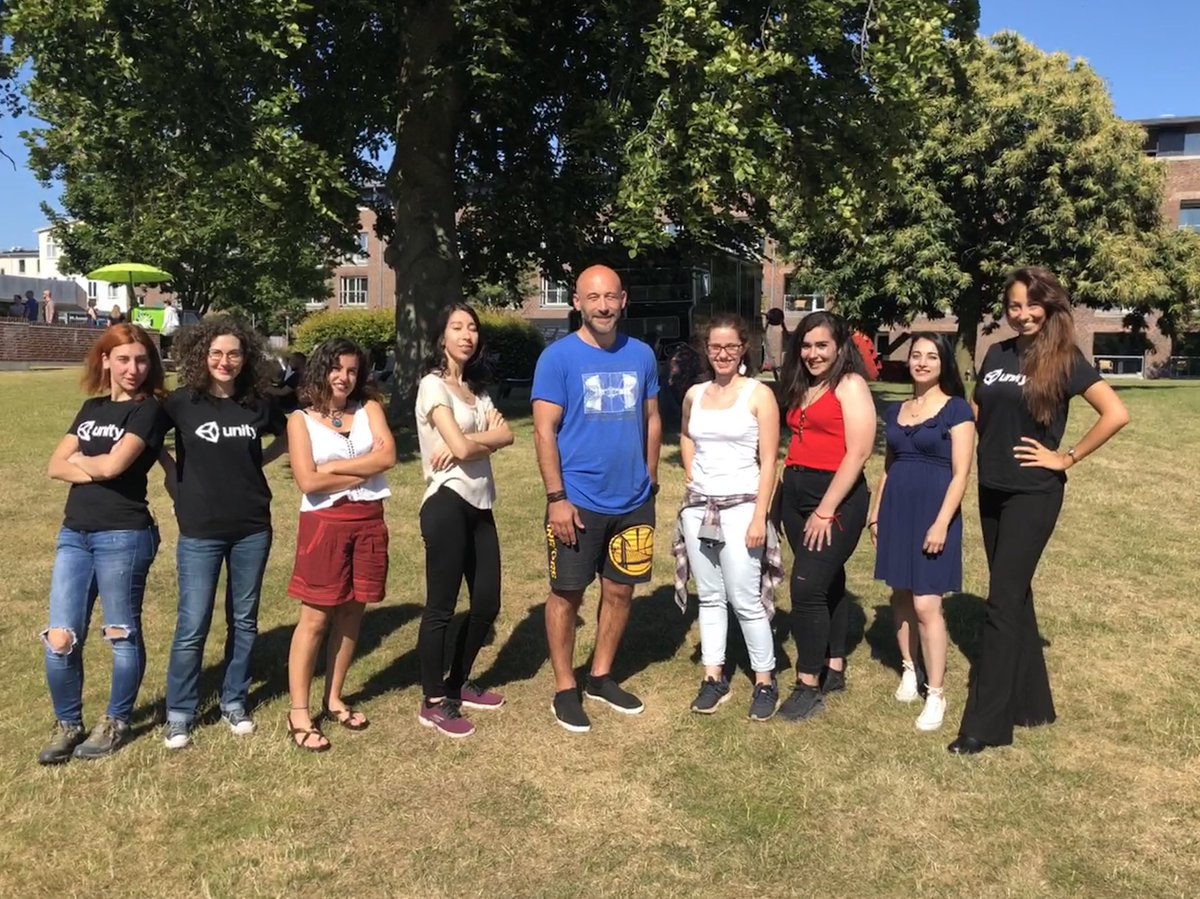 SimayDinc's tweet image. #unityhackweek Day 4 in Denmark is full of hacking, learning, swimming, talking and having fun🚀  #womeningames #oyunder