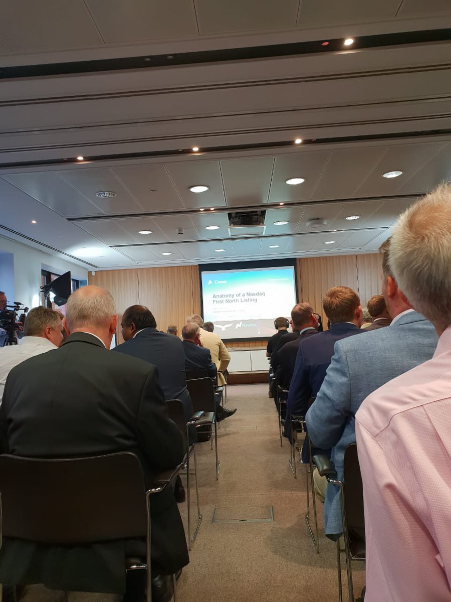 CroweUAE's tweet photo. A housefull client event by Robin Stevens from @CroweUK to give insight into the key factors that have driven a successful #IPO https://t.co/GgPFc3DWxC