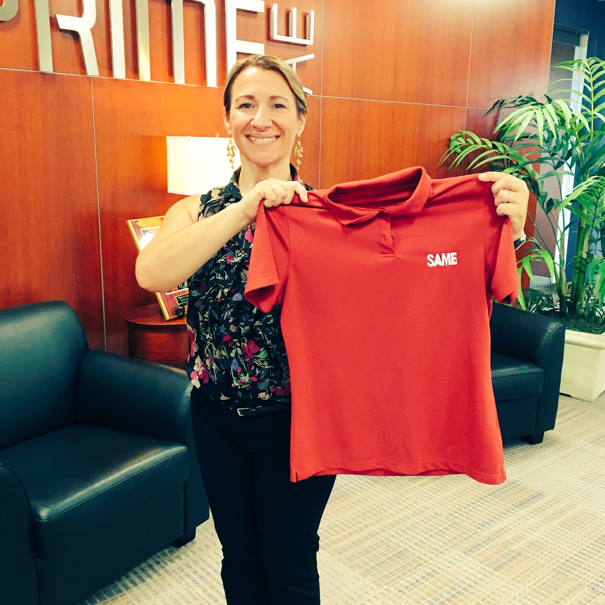 Answer an email from @same_hq and you just might win a t-shirt! #proudtorepresent