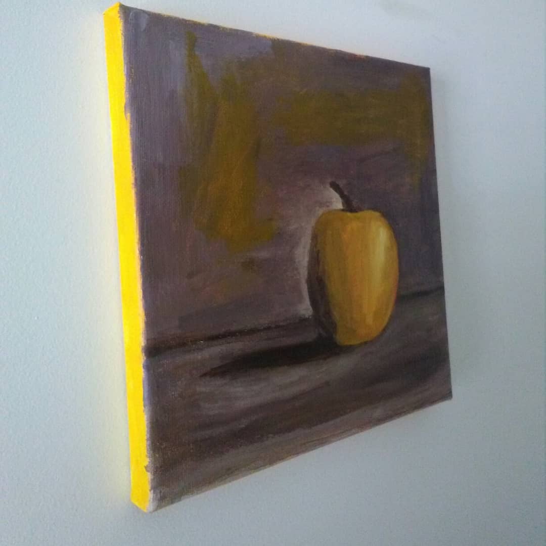 BolhadeA's tweet photo. Study-acrylic painting
20x20
#acrylic #acrylicpainting #acrilico #pintura #painting #study #acrylicstudy #paintingstudy #apple #yellowapple #applepainting #portugueseart #portugueseartist #artistaportuguêsa #lisbon #barcelona #milan #rome #munich #berlim #ny #toronto #paris https://t.co/2a6XItsuCN