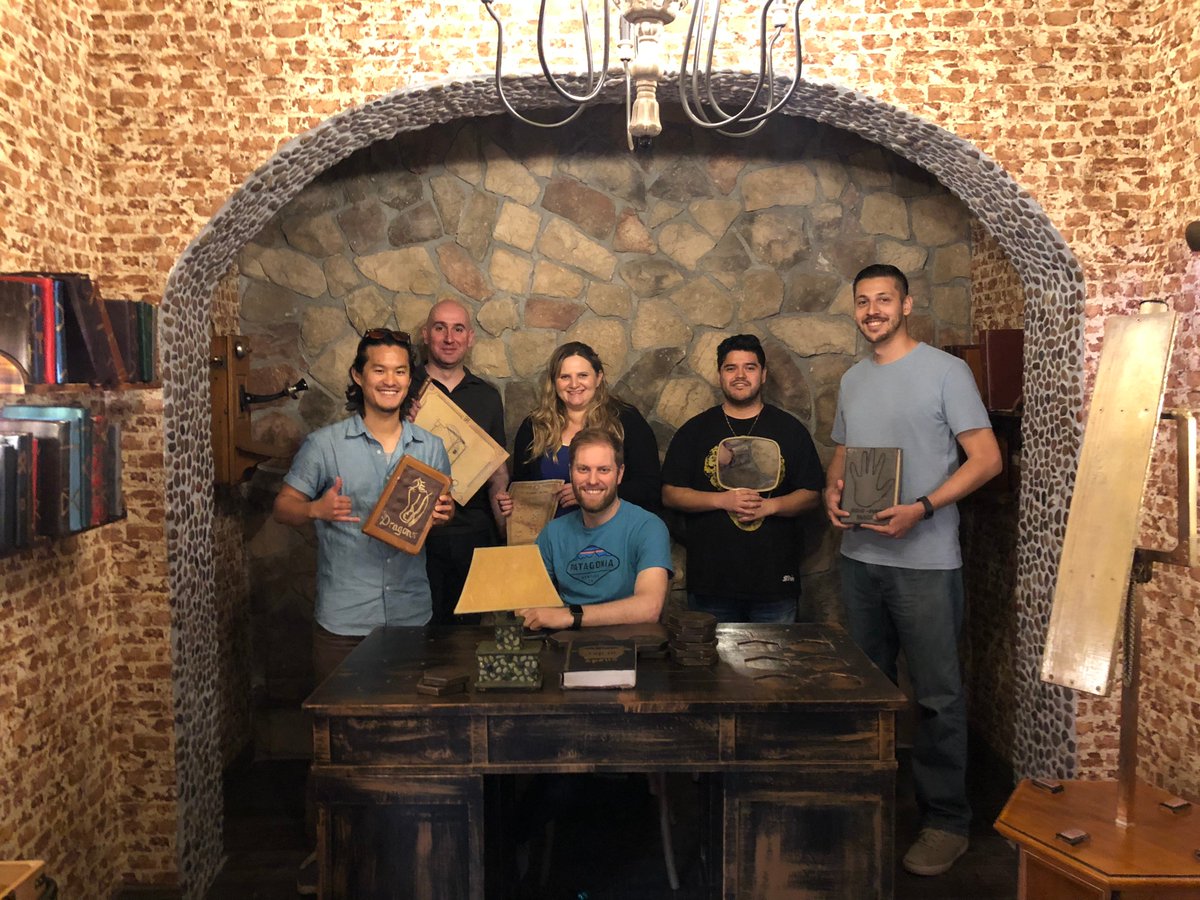 Engineers taking on the Escape Room 🏆 #theydidit #escaperoom #tech #softwareengineer #engineer #tech #software