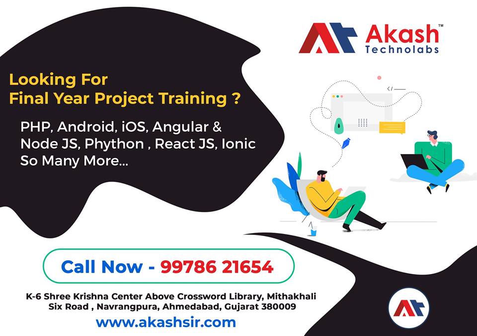 akash_padhiyar's tweet image. #FinalYearProjectTraining #IDPProjectTraining #UDPProjectTraining #AkashTechnolabs