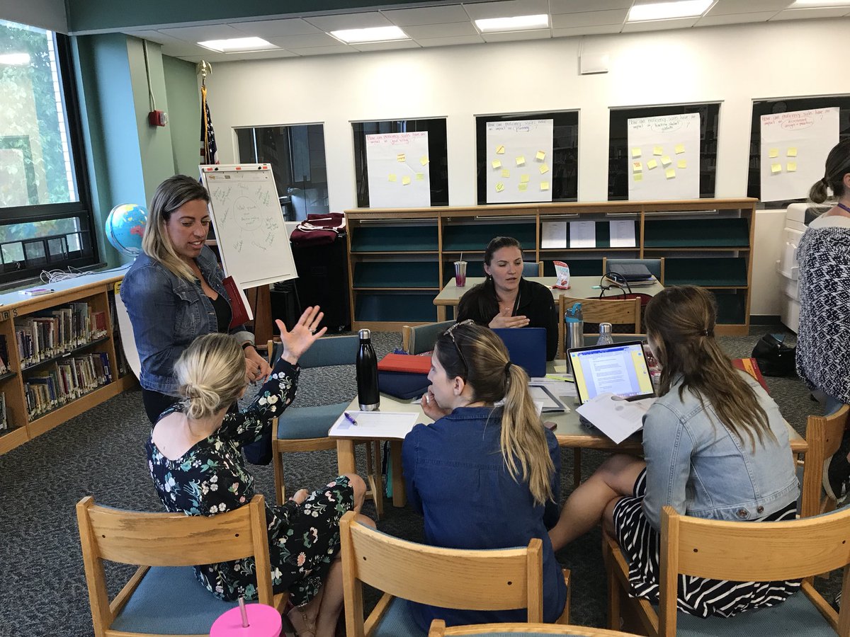 Our amazing Harrison teachers hard at work at the #elementaryliteracyinstitute