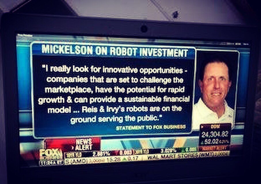 Our partnership with Phil Mickelson was featured on <a href="/FoxBusiness/">FOX Business</a>! #TheFutureofFrozen is coming to a location near you… $VEND #ReisandIrvys