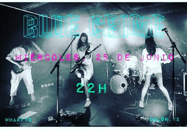 Que podemos ofrecer hoy ?? Pues aparte de nuestra mejor sonrisa, un espectacular concierto . Desde Holanda <a href="/bluecrimemusic/">BLUE CRIME</a> , vienen a tocar para nosotros sus temas .
Abrimos puertas a las 10.Luego,el Pincha Cabrón hasta las 5½
#envivo #endirecto #musica #concierto #madrid #verano