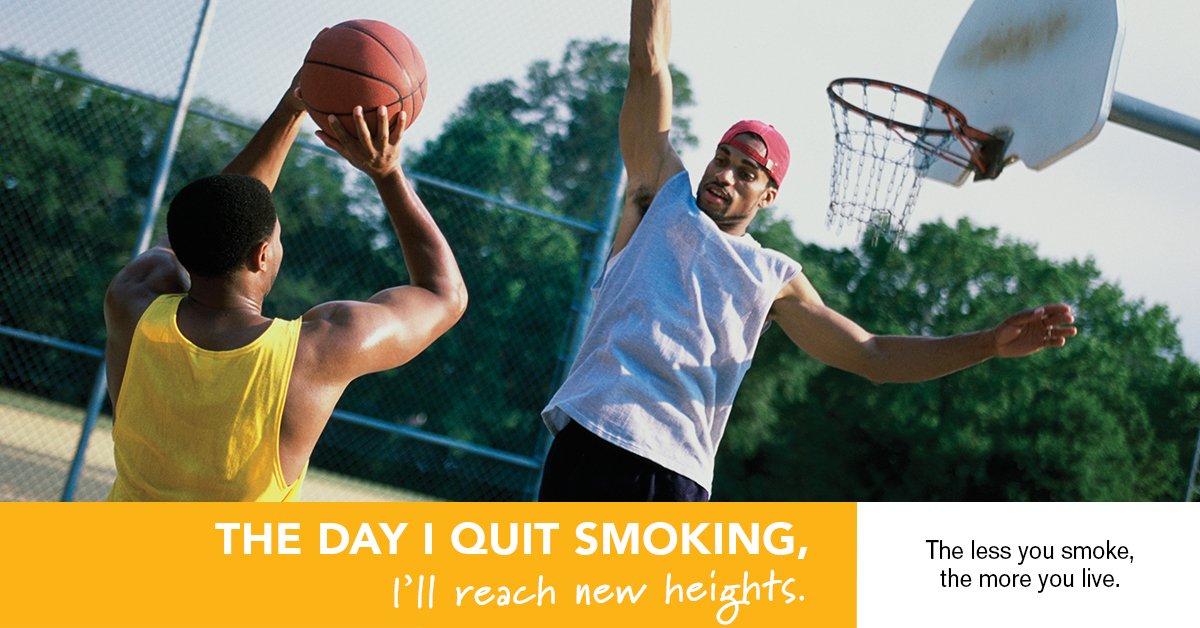 Quitting smoking will definitely up your game. What do you like to do in your spare time?