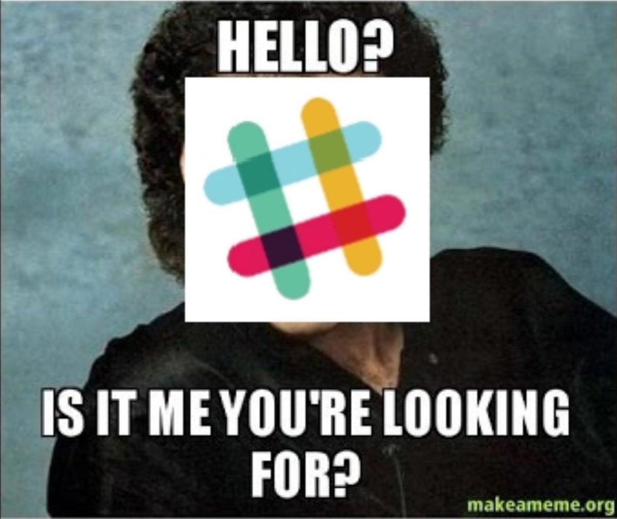 RealUDoIt's tweet photo. OMG - I actually had to write an e-mail today. 

@SlackHQ completely changed my work-flow to the point where I H8 writing e-mail. And without it.... UGH.

#slackdown #Slackpocalypse #slacksdown #slackoutage https://t.co/1YwPSxwmOl