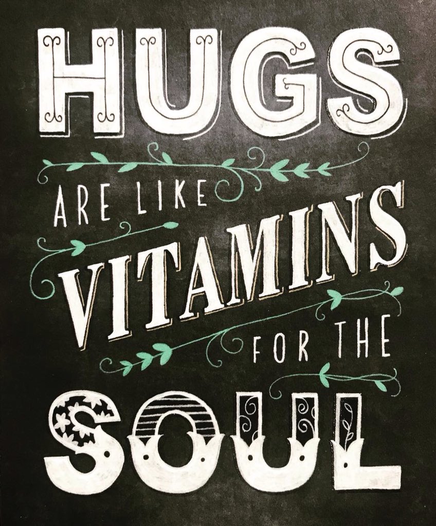 Hugs can positively impact brain chemicals, reducing feelings of isolation, loneliness, and even anger. 

<a href="/BCUGraduatePlus/">BCU Graduate+</a> - pencilling you lovely lot in for hugs anytime you like :)

Who's next? #AHugADay #MightBeSweatyHugs