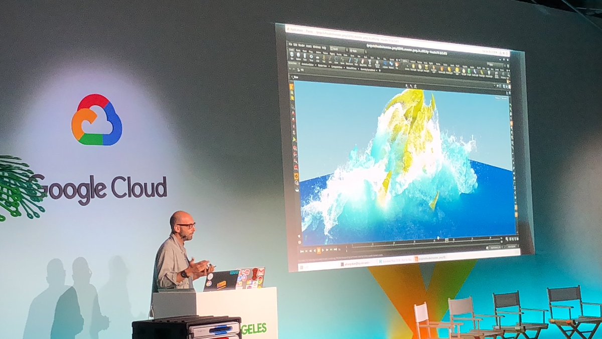 hpanyware's tweet photo. We’re partnering with @googlecloud to help build solutions for content creation and distribution, and audience engagement across the world. #cloudforLA @vfx_agraham https://t.co/zwytcELOCi