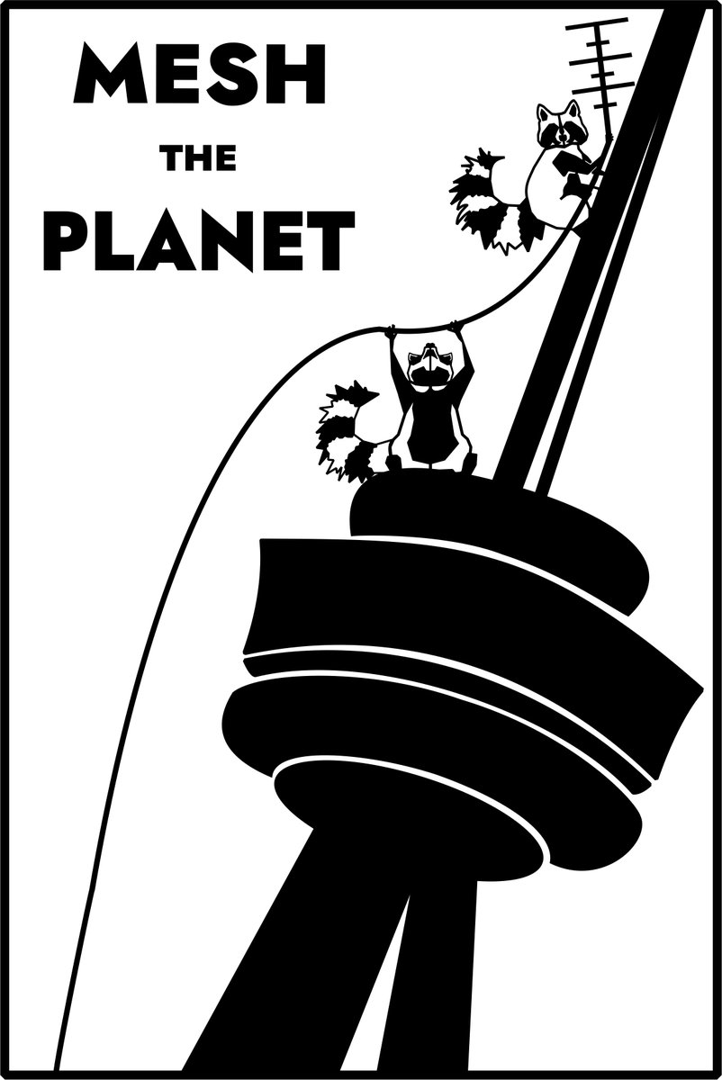 LauBenedict's tweet image. @tunabananas Mesh The Planet art by @CircuitMistress we&apos;ll have tee shirt prints to sell at the Yami-Ichi :D
github.com/DevSlashNull/R… cc. @pplsopennet @tomeshnet @phillymesh @MetaMeshWC