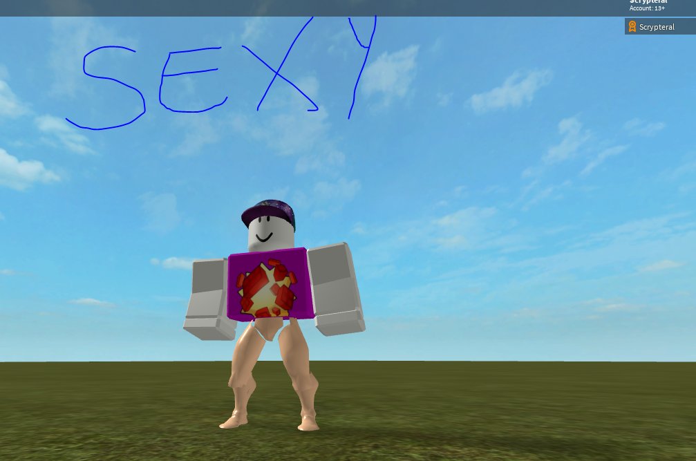 Cool Roblox Character.