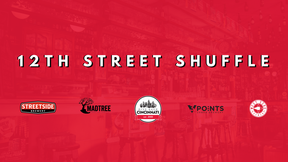 givebackcincy's tweet photo. .@3PointsBeer​, @MadTreeBrewing​, @streetsidebrew​ and @WestSideBrewing​ all walk into a bar...

Check out this week's newsletter for the latest on the upcoming 12th Street Shuffle​, @CincyYP Tri-State Happy Hour​ and more! #GBC12Shuffle

https://t.co/fR2sDhrmom https://t.co/cxKDPMeLWz
