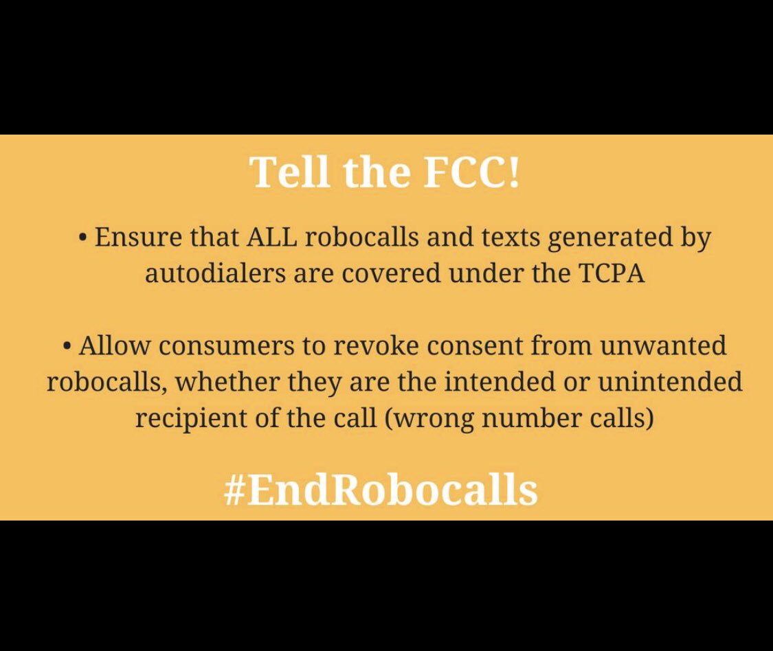 PunkFish70's tweet photo. Tomorrow is the last day to tell the FCC to protect your telephone consumer protection rights https://t.co/jsvN11wZOm https://t.co/ynkGC8TWnM