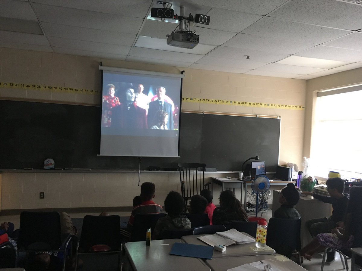 MsBucknamsClass's tweet photo. Watching “Charlie and the Chocolate Factory” (while eating chocolate bars, of course) and having a class talent show. https://t.co/DBuIOzroQm