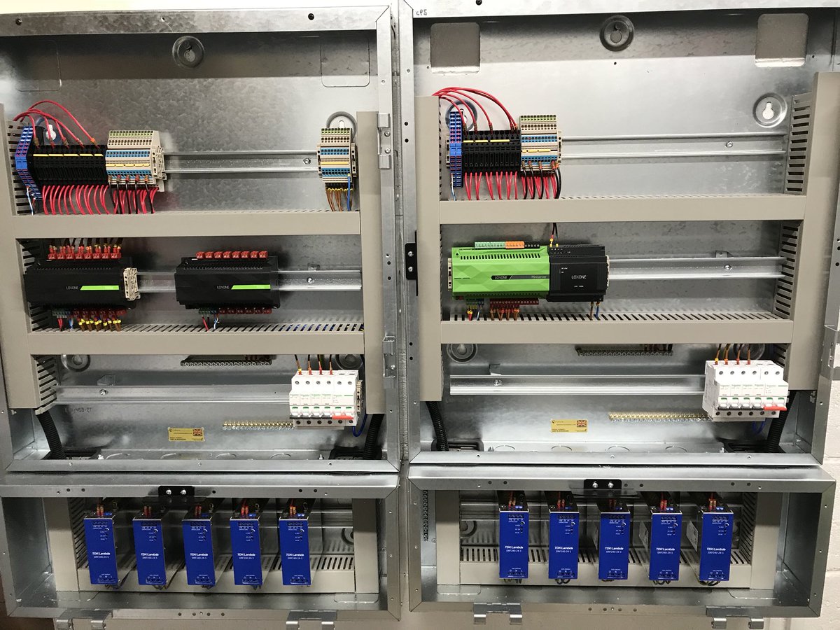 Today we delivered <a href="/AutomatedTV/">Future Automation</a> panels 4&amp;5 of 7 panel <a href="/LoxoneUK/">Loxone UK</a> job to site ready for fitting and connecting field cabling #smarthome #automation