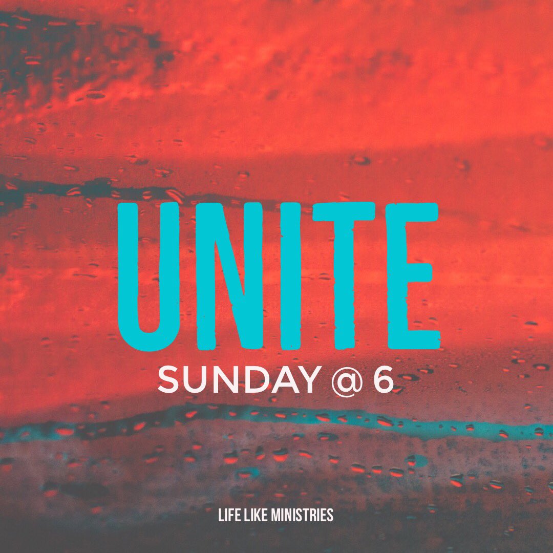 LifeLikeNLCC's tweet photo. FYI: Middle AND High School students recombined for Sunday nights, officially called UNITE. Come out this Sunday to see what it's all about and invite some friends! ⚡️ https://t.co/gxAGq6iv0R