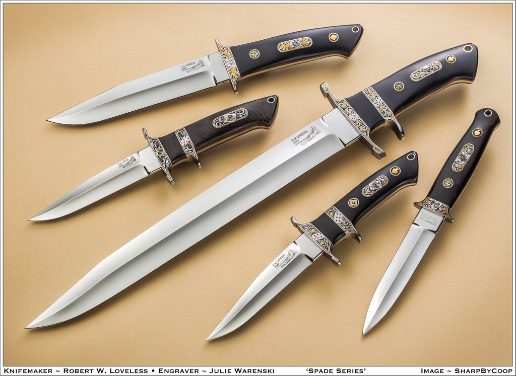 Spade Series - Bob Loveless & Julie Warenski. #knifemaking. #haveaknife...