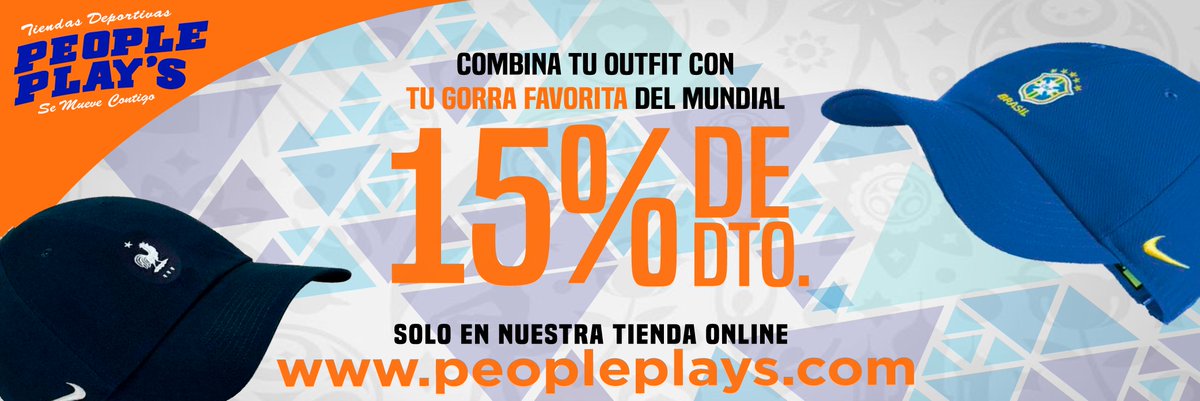 ¿Cuál prefieres? Compra la tuya hasta con un 15% de DESCUENTO #Nike #PeoplePlays #SeMueveContigo bit.ly/2tKHr81