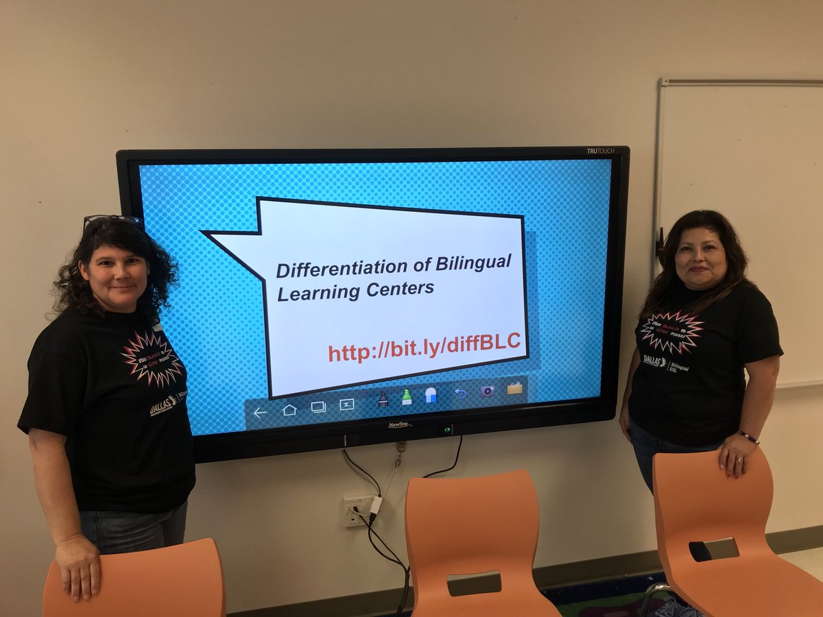 IamMariaurora's tweet photo. Here at #2018DLSI getting ready to present ! @duallanguage @dallasschools https://t.co/HQxPXqc7sy