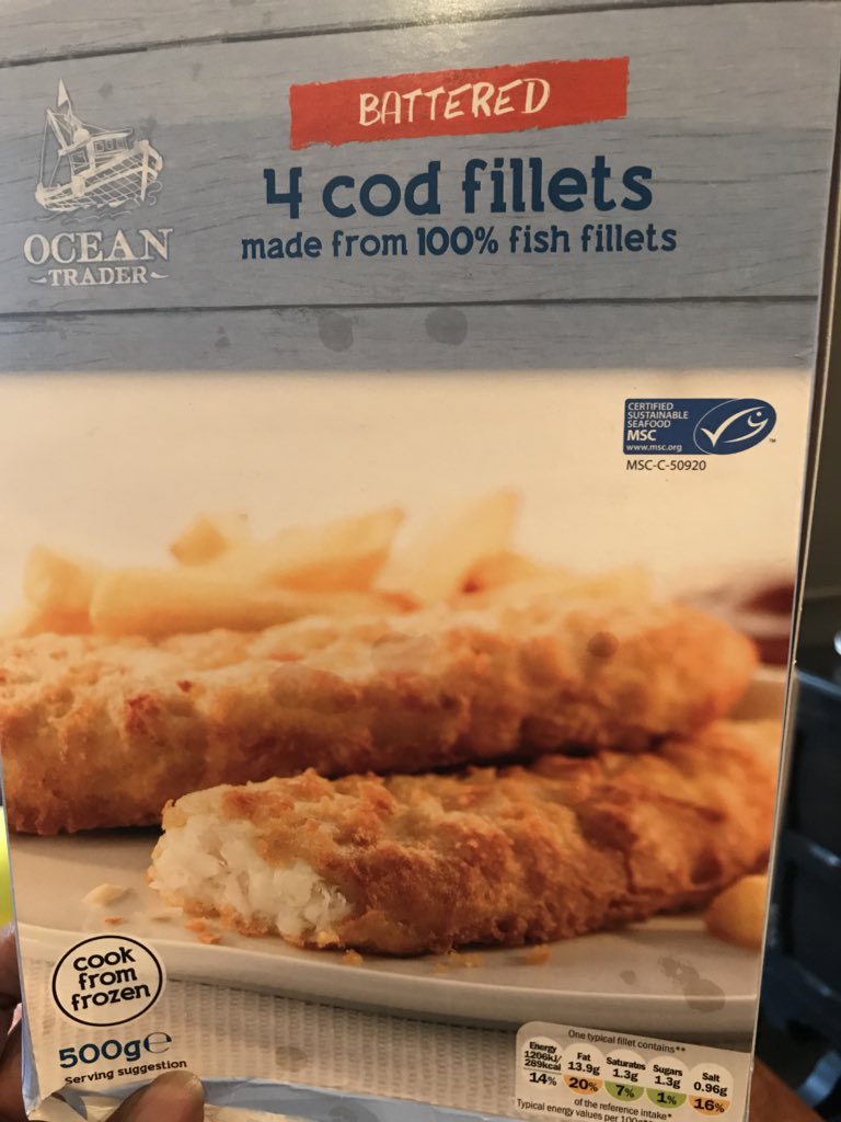 StraighttalkMum's tweet image. @LidlUK this is the worst 💯 #codfillets ever. More like find the cod which was missing and it more like mashed fish and not a lot of it.👎🏾😩