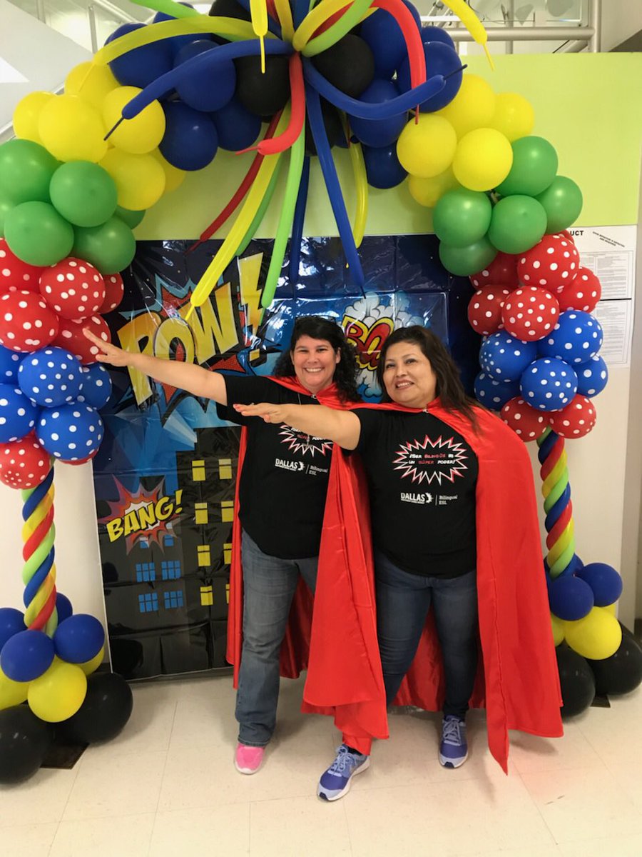 IamMariaurora's tweet photo. Learning like a super hero! #2018DLSI @duallanguage @dallasschools https://t.co/26a5rc7nwo