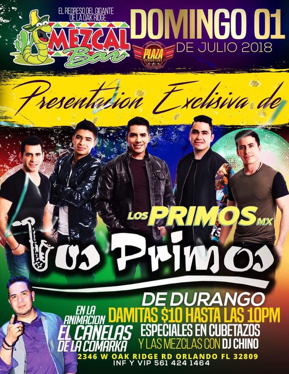 PrimosMX's tweet photo. Estás son nuestras próximas fechas de nuestro #Tour por U.S.A🇺🇸 #PurosPrimosOiga🎹🎷🎤 https://t.co/eKgMUb1bSn