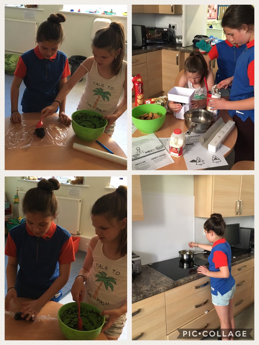 Tonight we are continuing our Let’s Go challenge and are making Romanian- Salam De Biscuiti! #girlguiding <a href="/Girlguiding_NWE/">Girlguiding North West England</a> #Letsgo