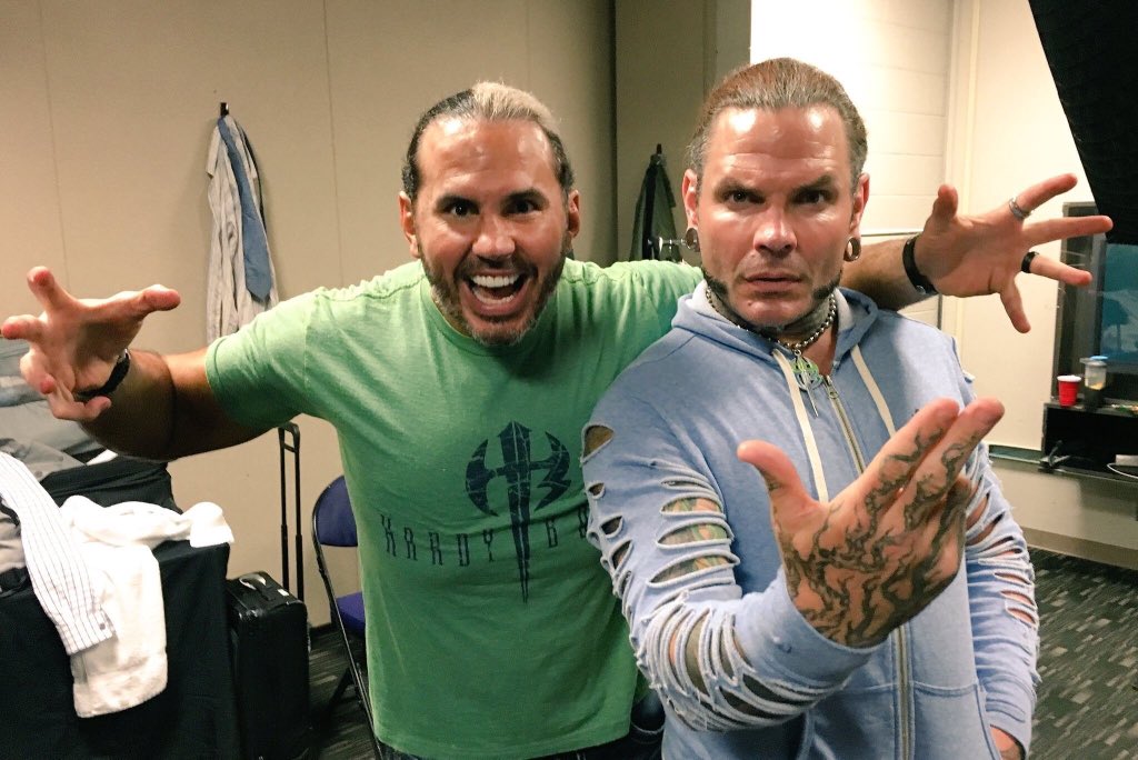 WWE on Twitter: quot;The HardyBoyz truly were able to LiveInTheMoment when they returned to @WWE 