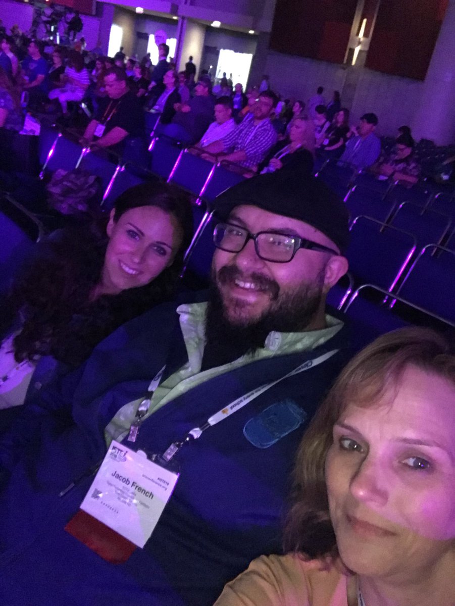 knicholstech's tweet photo. Awesome conference! #ISTE18 https://t.co/aczwkFI9Ya