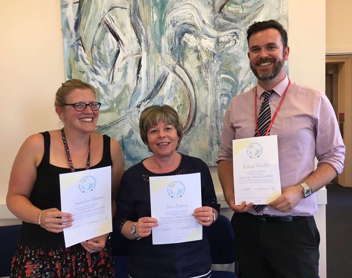 WessexTeach's tweet image. Congratulations to three outstanding colleagues who today successfully completed our Aspiring Senior Leaders programme. They’ve been inspiring to work with and we wish them all the very best! #DTSALeadershipDevelopment #DASPProfessionalLearning