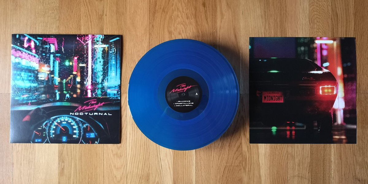 postengineered's tweet image. The Midnight - Nocturnal 12" (Blue) #TheMidnight #selfreleased #synthwave #vinyljunkie #vinylporn #vinyl #vinylcollection #vinyligclub #record #records #recordcollector #instavinyl #music #limitededition #coloredvinyl #nowlistening #nowplaying #nowspinning