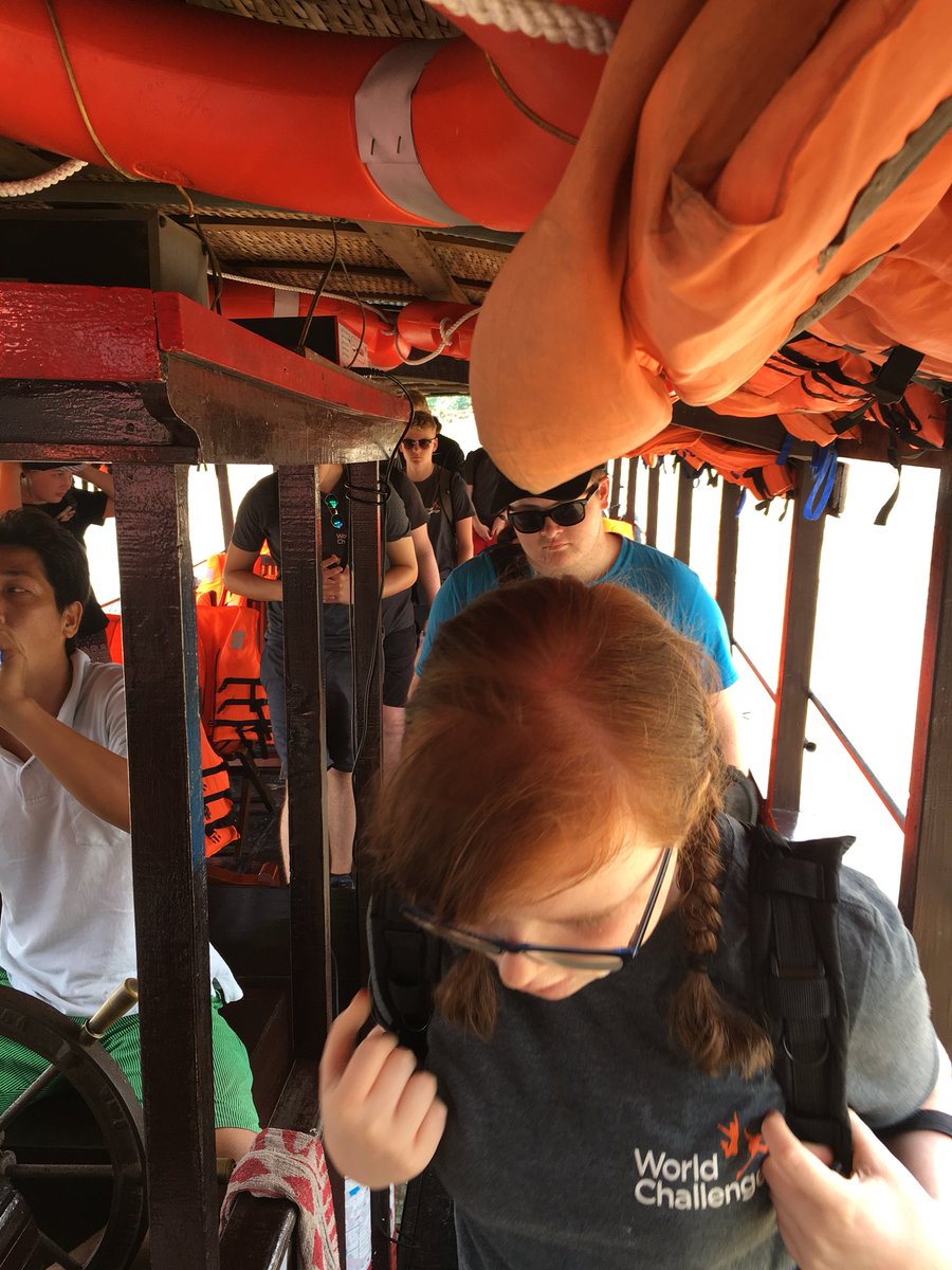ForAcadVietnam's tweet photo. Mekong Delta on a boat https://t.co/RLyAhRdOc7