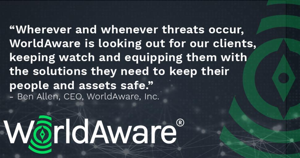red24's tweet photo. WorldAware combines intelligence, response, &amp; technology-driven #RiskManagement solutions w/ around-the-clock watch capabilities. Learn more about our new name: https://t.co/4pwplmXikI. https://t.co/0tZ1uOiM54