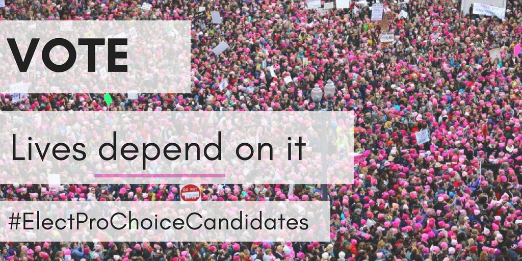 NationalNOWPAC's tweet photo. With Justice Kennedy retiring, Trump has the opportunity to nominate an anti-choice, pro-life justice. Your vote is IMPORTANT and MATTERS because #reprorights are at high risk. Elect candidates that fight for #WomensRights https://t.co/3hzhDJ3gTc