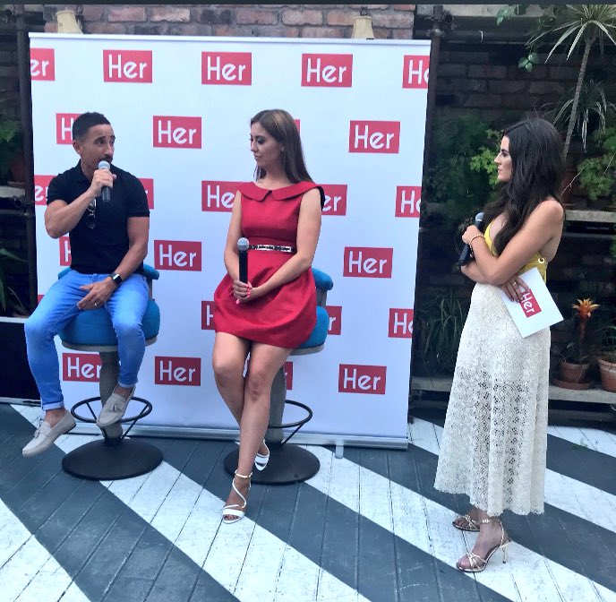 geraldinedevoy's tweet photo. Front row seats 😏👌🏼 #HerSummer18 ☘️ https://t.co/6Q7XkXd7yt