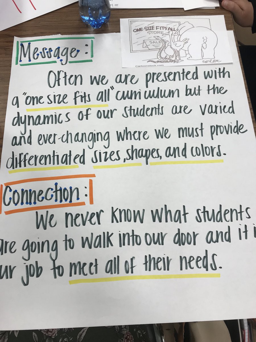 ctennison's tweet photo. Universal Design for Learning today with @YoungLitCoach! How do we make it where every kid succeeds?! #SPEDhometeam @EmilyAl51701882 https://t.co/kJnqagNKen