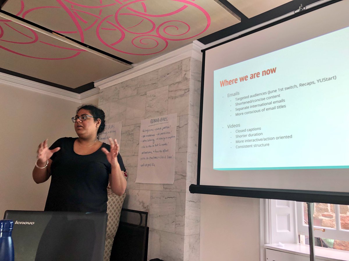 FrancetteM's tweet image. La première journée de notre retraite de recrutement = un grand succès! Excited for day 2 and what’s to come. #pseweb #glendon