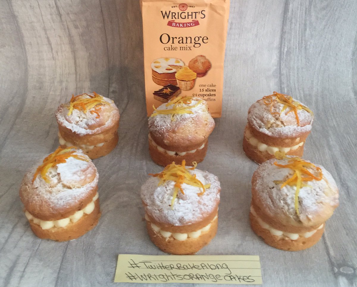 marybethxx6's tweet image. #TwitterBakeAlong #stclements @Wrightsbaking @Rob_C_Allen @thebakingnanna1 used the lovely orange cake mix to make st Clements minis .. filled with lemon buttercream and lemon curd 🍊🍋😋