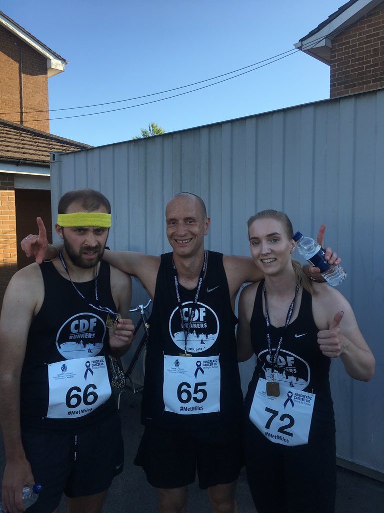 Cardiff_Dave's tweet photo. Personal best times for @ninnulindholm @stukulele and @flmhldr at the mile distance tonight at #metmiles @CDFRunners - fantastic running guys 😀😀😀 https://t.co/IkiA35HZNl