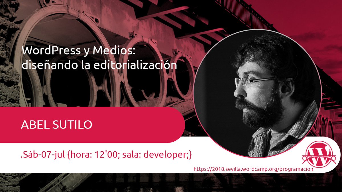 SomosRoot's tweet photo. Renovamos votos #WordPress como hicimos en la pasada edición (2016) aportando un ponente de la casa (@abelsutilo), un fotógrafo que os sacará guapos (@RubenSutiloFoto) y un modesto pero cariñoso patrocinio. Nos vemos en #WCSevilla18 @WCSevilla @WPSevilla https://t.co/Tj6MXv8zKf https://t.co/k6CfojR1qA