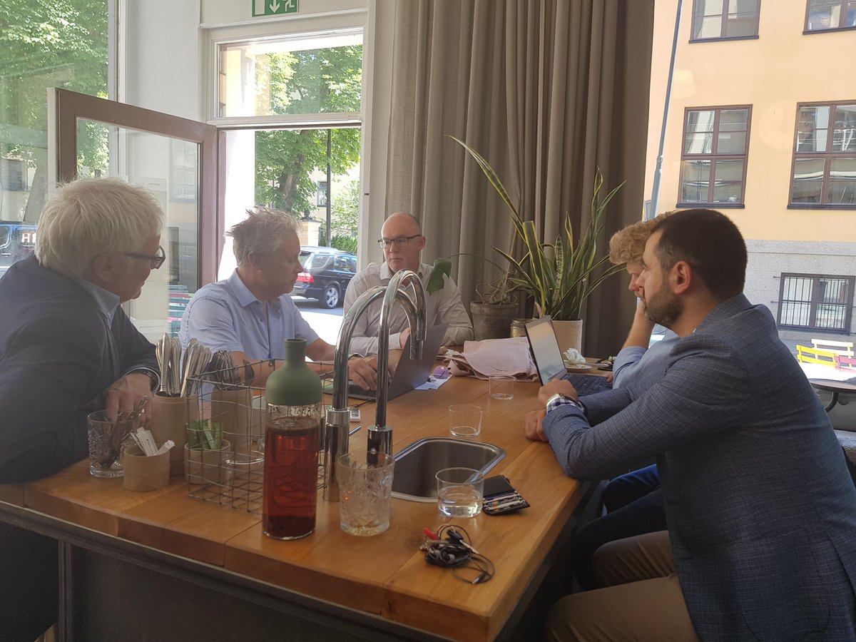 OpenRatio's tweet photo. Sista förberedelserna inför Almedalen. Missa inte våra seminarier den 4/7! @SoftronicAB 

 #StaffanDopping #Almedalen #almedalen2018 #sthlmtech https://t.co/zy6EEHFn5d