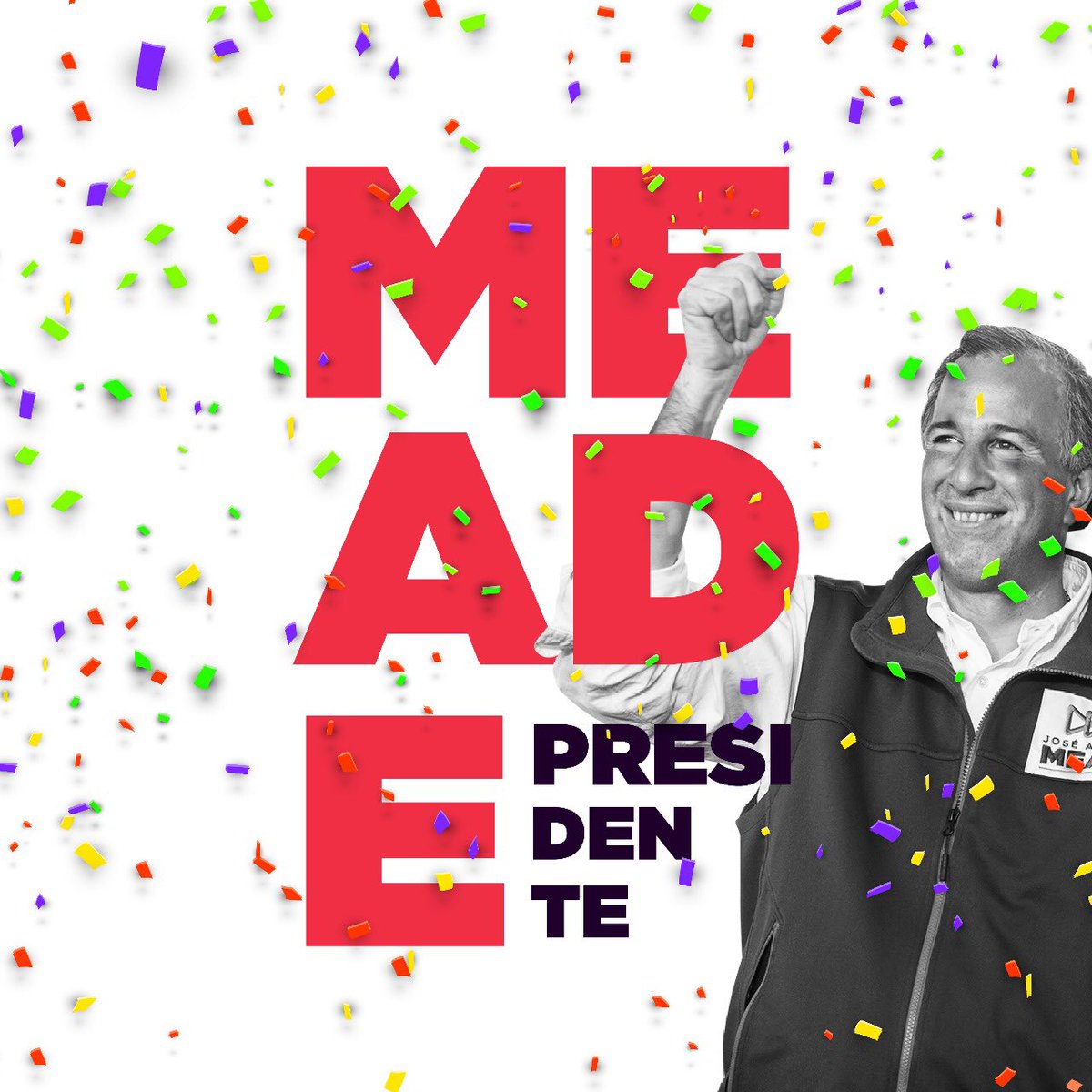yopormexico2018's tweet photo. Llegó el momento de salir y decidir el futuro de nuestro hermoso país, ¡cada día somos más! #VamosAGanar #VotaMeade #YoPorMeade #MeadePresidente2018 https://t.co/N7v9F12A69