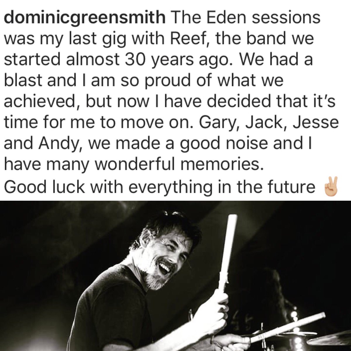 Thanks for the fills &amp; the thrills <a href="/domgreensmith/">dominic greensmith</a> . Big love to you for all of us ❤️

Pic by <a href="/TonyPhoto73/">Tony Hebblethwaite</a>