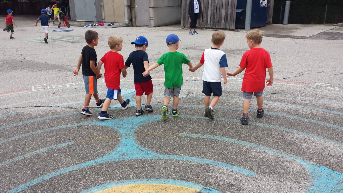 MrsMarinuzzo's tweet photo. How precious is this?! These boys could form their own soccer team, they're that awesome! #learninginplay #stsmandmary_dpcdsb #outdoorlearning https://t.co/ex285dn9JZ