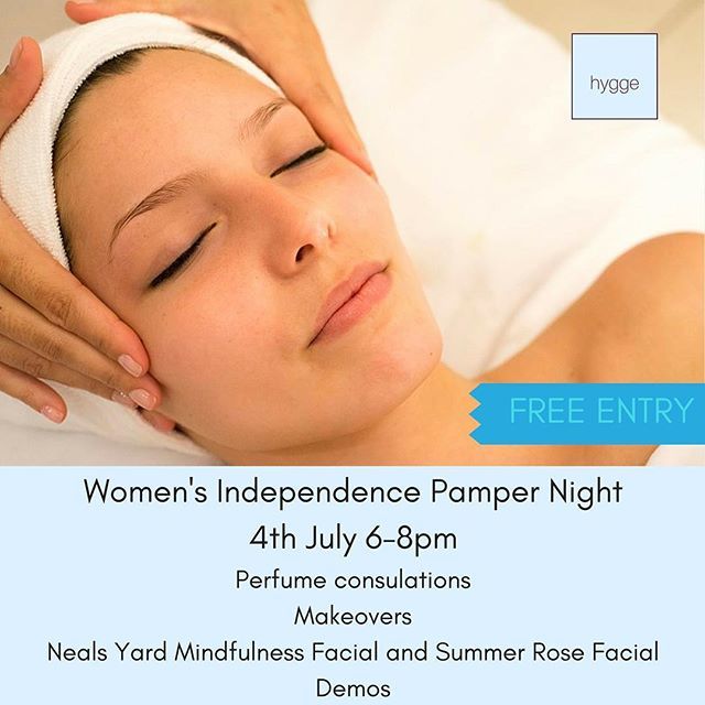 Next Wednesday @hyggetynemouth  #pampernight #independentwoman #independenceday ift.tt/2Kru7MQ