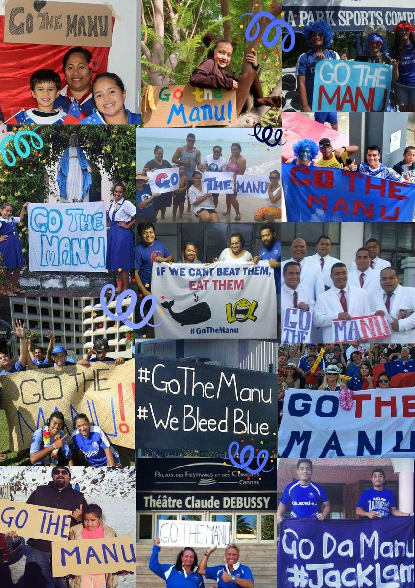 #RWC2019 Qualifier: Your Manu Samoa has called on ALL our support for their MOST important game this year on Saturday. You know the drill, fam 🙌 Send us a pic, use #GoTheManu, tell us where you're cheering from, and we'll have them up #TakeUsToTokyo #SAMvGER
