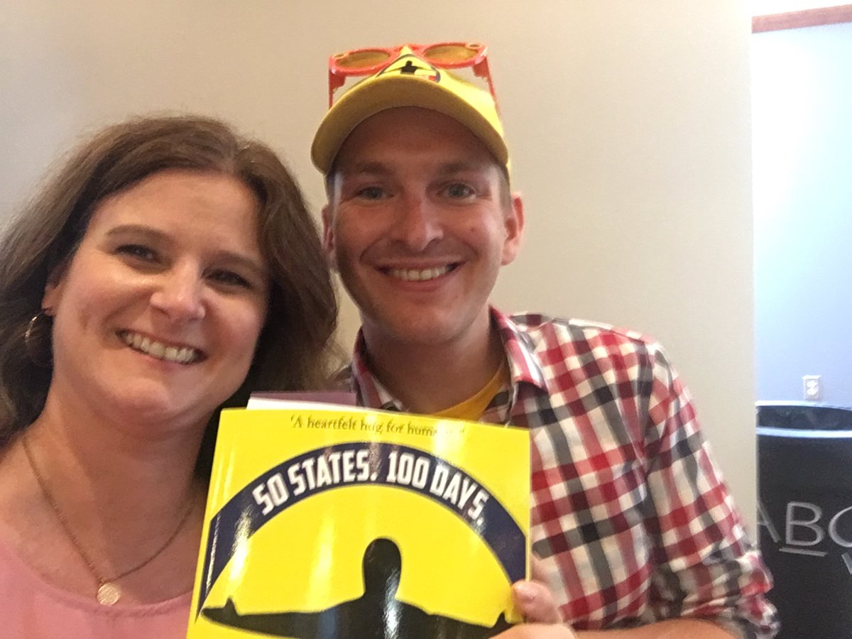 stacyjones43's tweet photo. Thanks for the book @ChrisStrub and @smdayICT ! Fun day! https://t.co/44qOmUkb13
