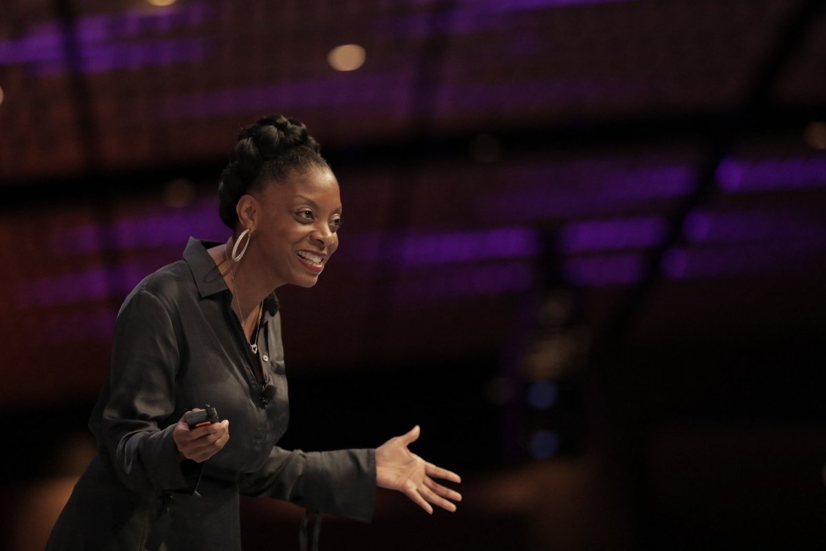 You are the connection. You are the bridge to brilliance. When the days get hard, when you feel like no one is listening... I want you to be reminded of this moment, of this person standing in front of you. Thank you for pouring yourself into our children. <a href="/TheLopezEffect/">Dr. Nadia Lopez</a> #ISTE18