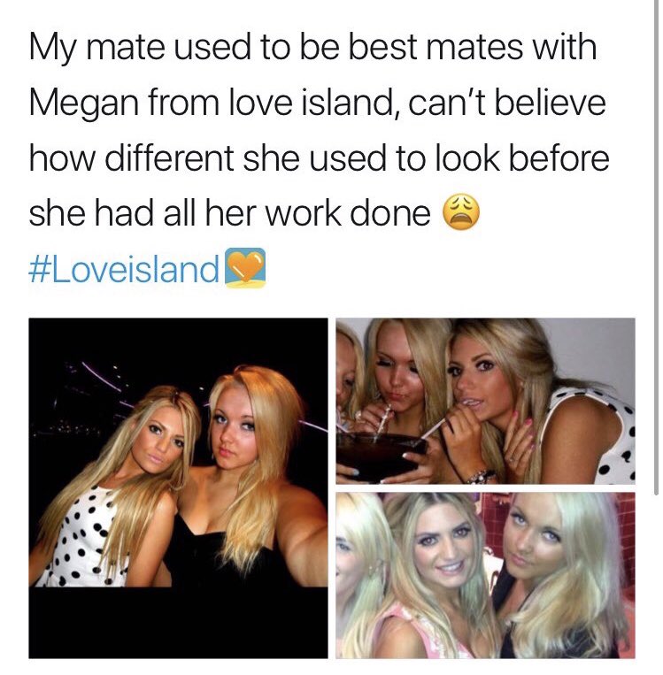 TheOrlacle's tweet photo. Guys I can’t handle old Megan #loveisland https://t.co/7Dup4P9942